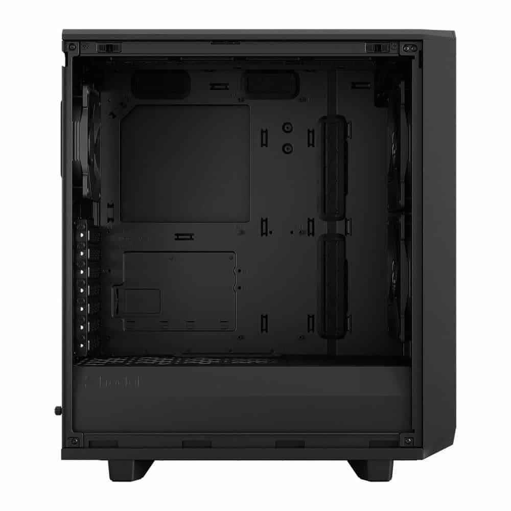 (image for) Fractal Meshify 2 Compact Black Mid Tower Tempered Glass PC Case